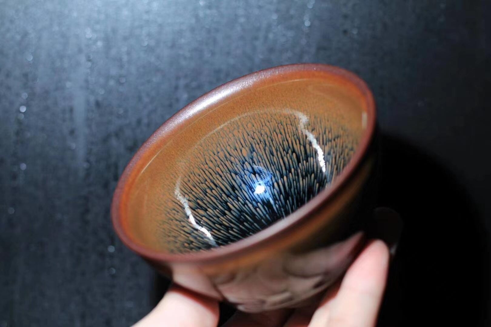 There is a type of Tenmoku called "Tenmoku nurtured by others."