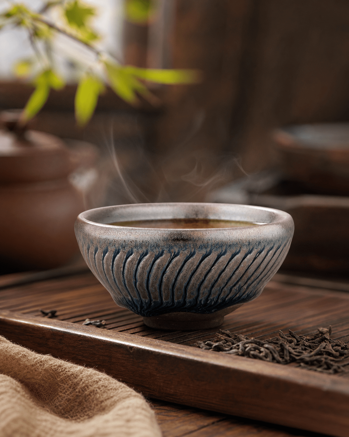 Tenmoku Tea Bowl: Everyday Luxury at Home for Calmer Tea Rituals