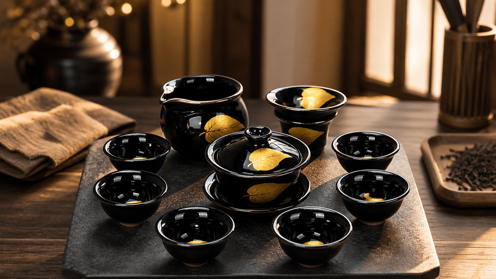 How to Choose a Tenmoku Tea Cup, Teapot, Coffee Cup, or Tea Set