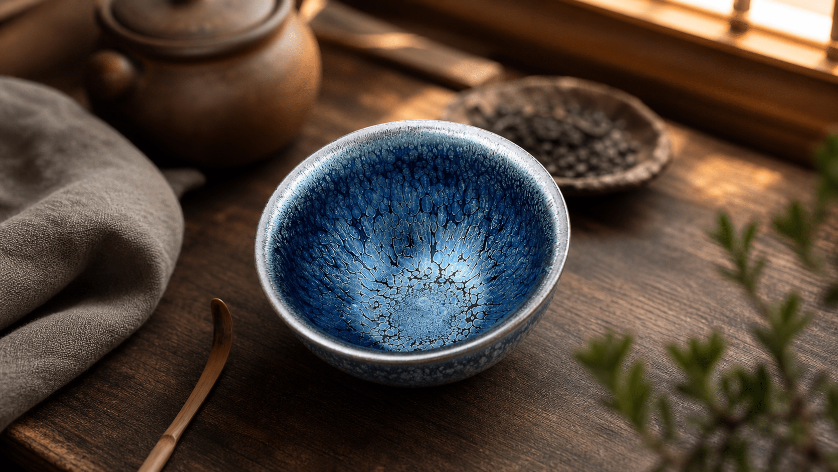 Tenmoku Tea Bowl: A Daily Luxury Ritual for Tea Lovers at Home