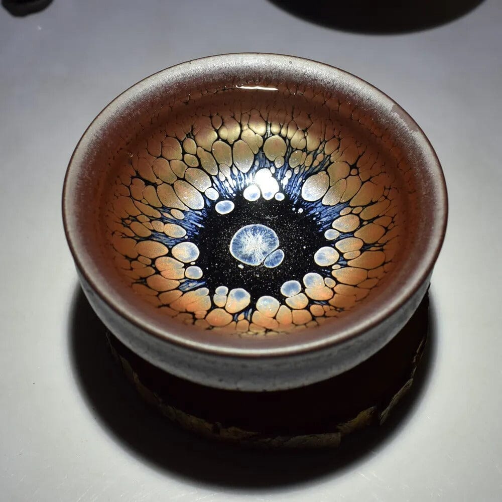 How to clean and use old Tenmoku for drinking tea