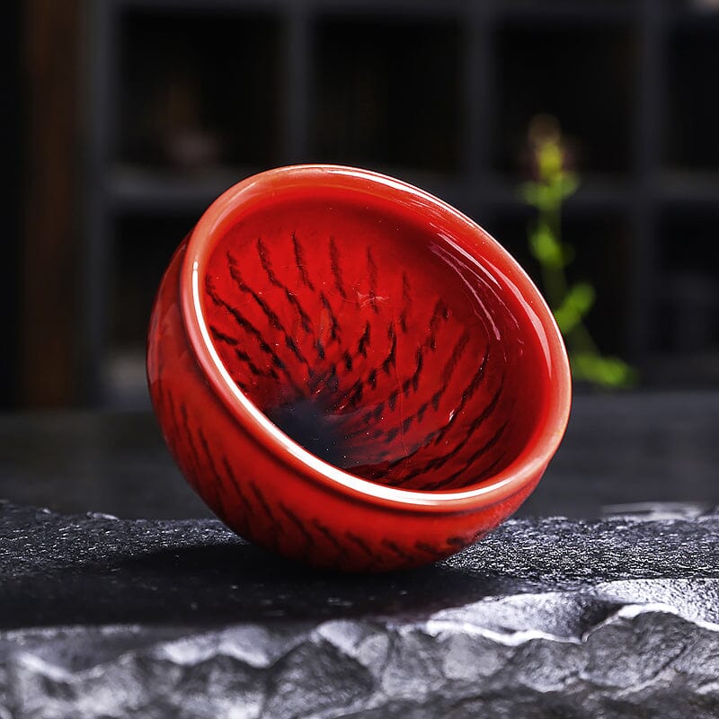 Blood Tea Cup Tenmokus