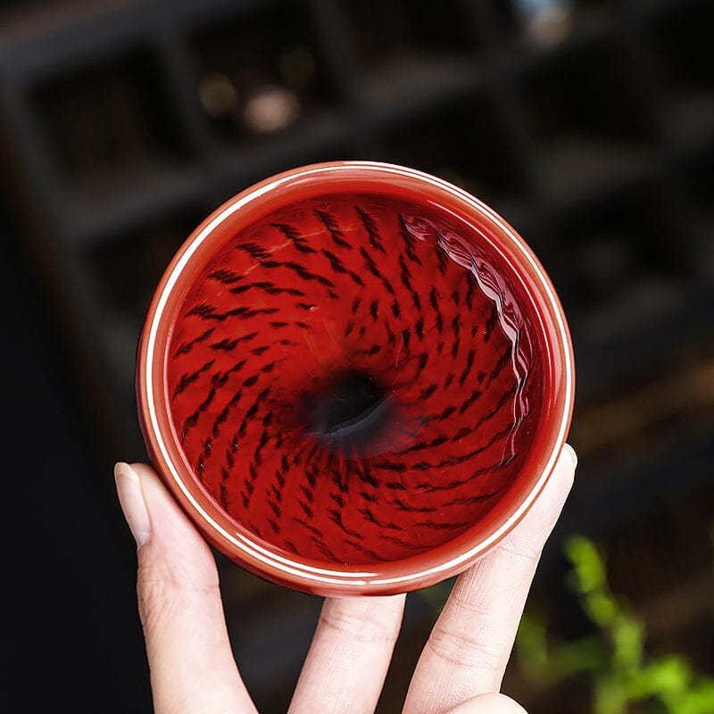 Blood Tea Cup Tenmokus