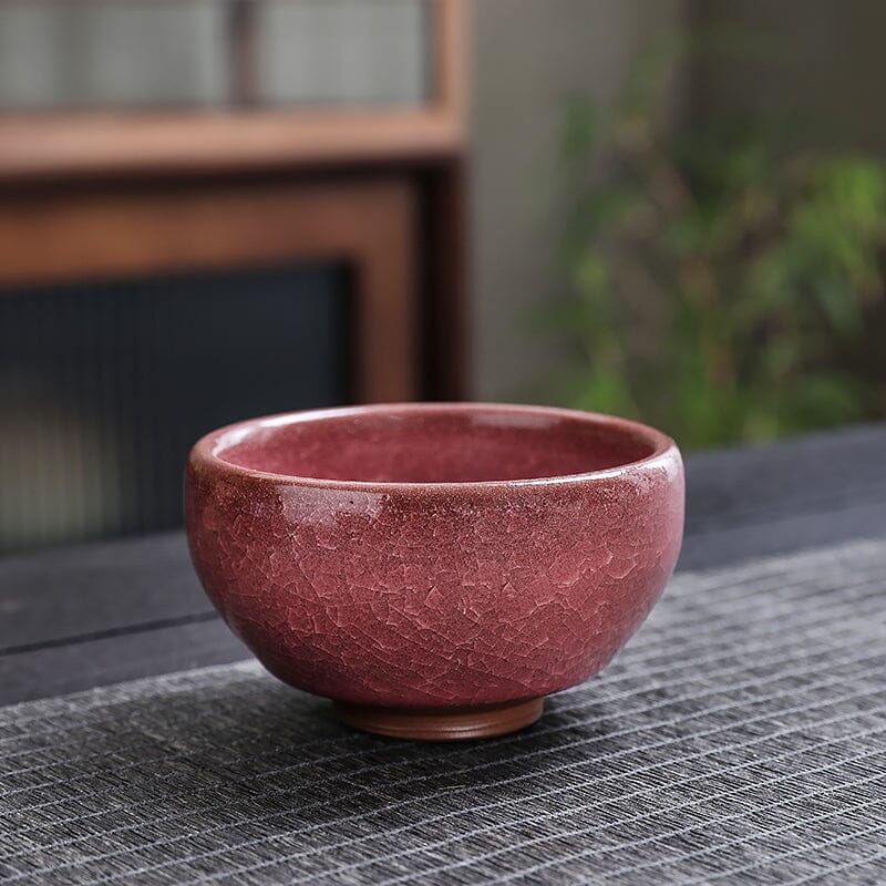 Blush Tea Cup Tenmokus
