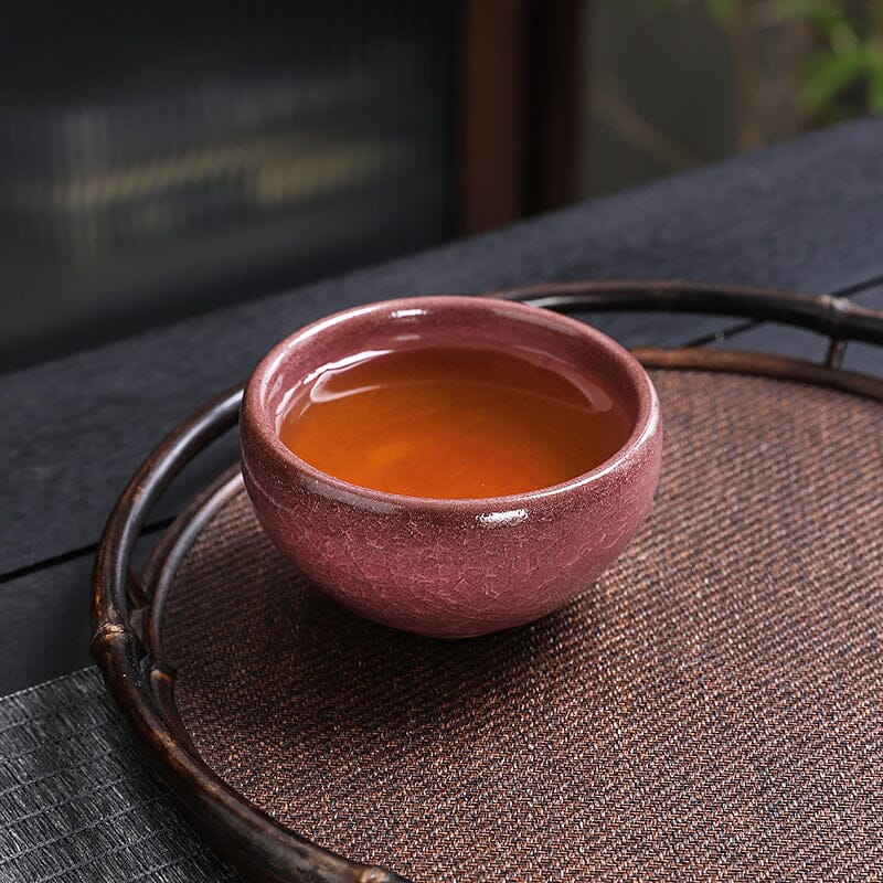 Blush Tea Cup Tenmokus