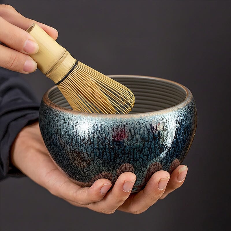 Glacier Matcha Bowl Matcha Bowls Tenmokus