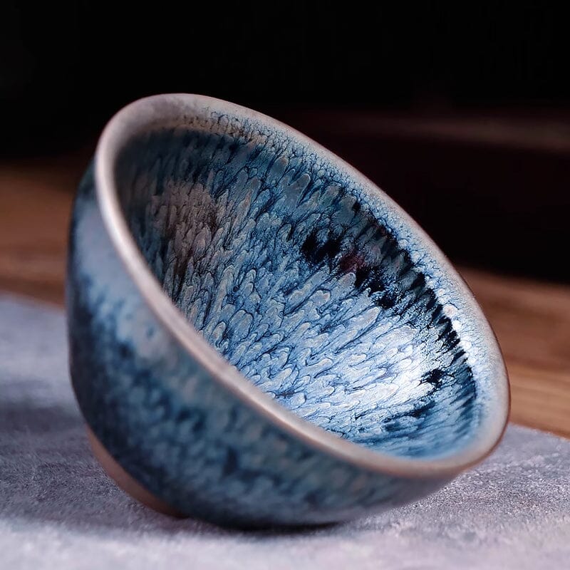 Glacier Tea Cup Tenmokus