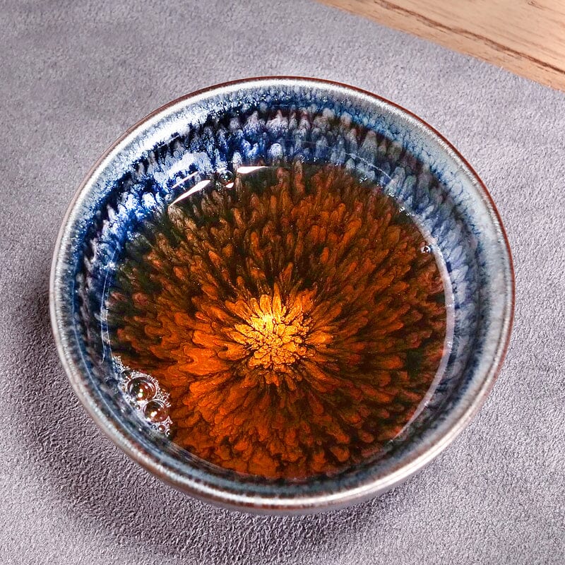 Glacier Tea Cup Tenmokus