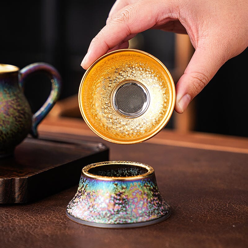 Golden Magic Tea Set Tea Set Tenmokus