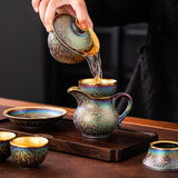 Golden Magic Tea Set Tea Set Tenmokus