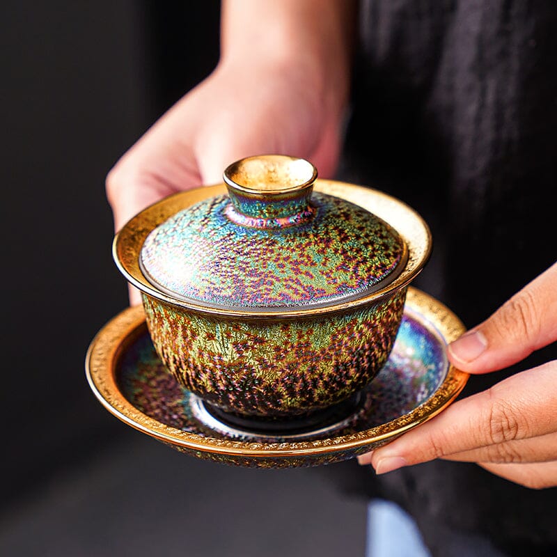 Golden Magic Tea Set Tea Set Tenmokus