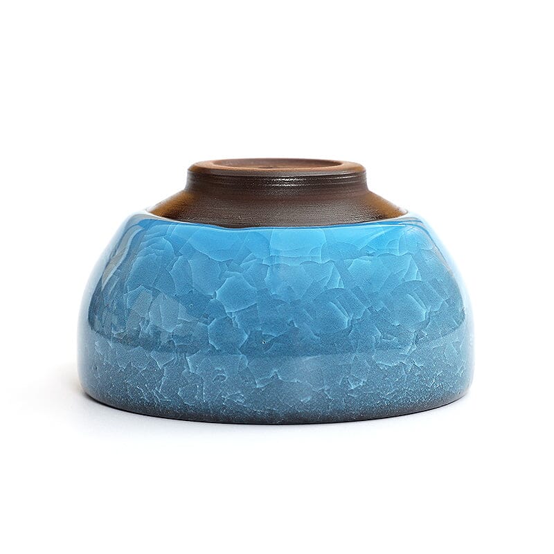 Lake Blue Tea Cup Tenmokus