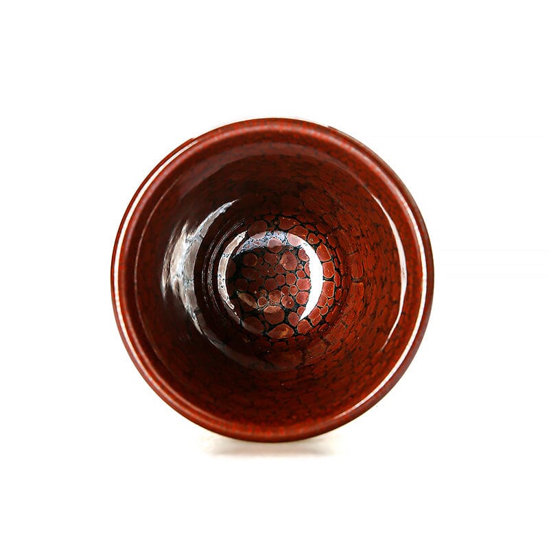 Orange Beer Cups Tenmokus