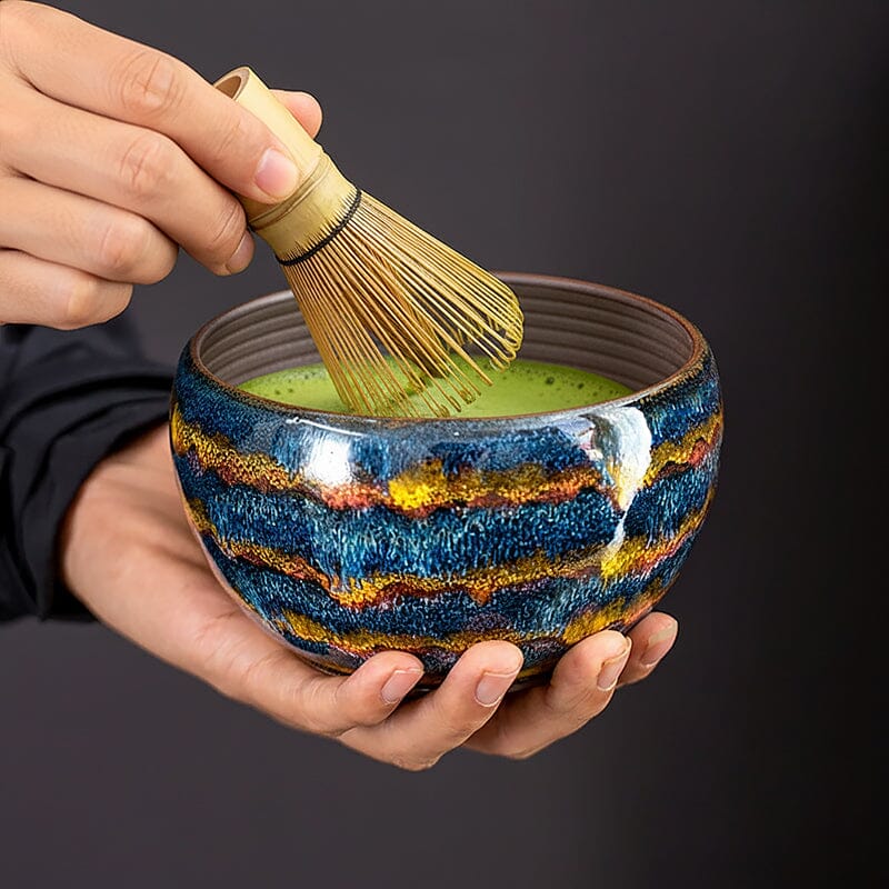 Panlong Matcha Bowl Matcha Bowls Tenmokus