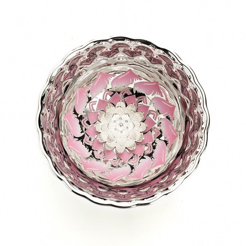 Vivid Lotus Tea Cup Tenmokus