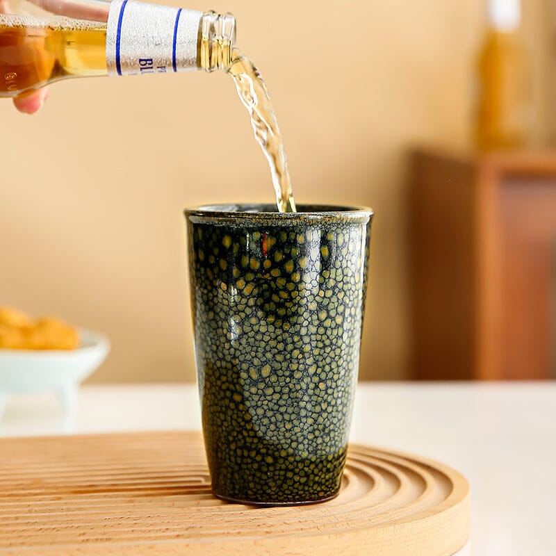 Wood Beer Cups Tenmokus