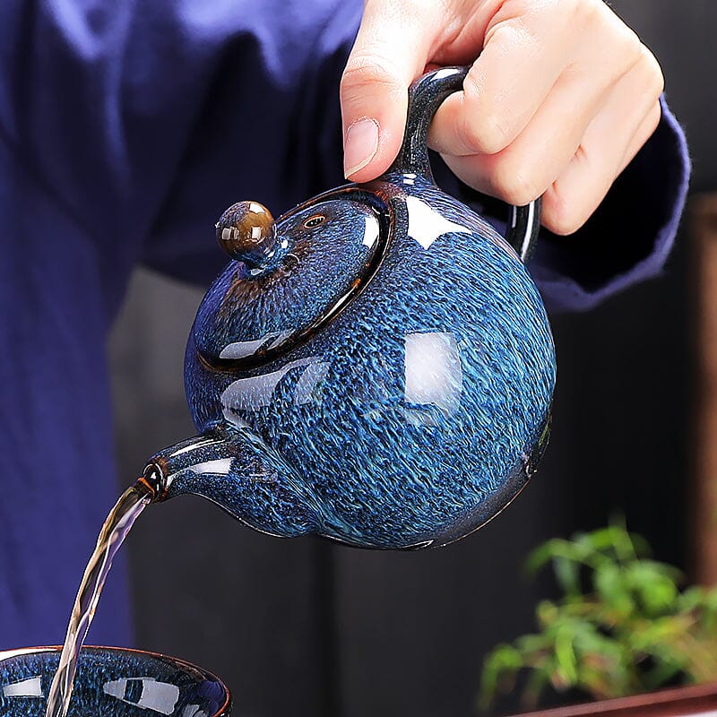 Iceberg Teapot Teapot Tenmokus