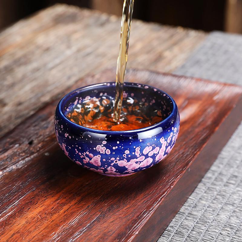 Blossom Tea Cup Tenmokus