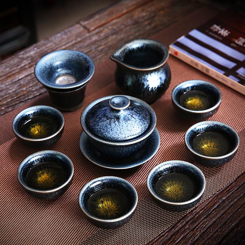Glacier Tea Set Tea Set Tenmokus