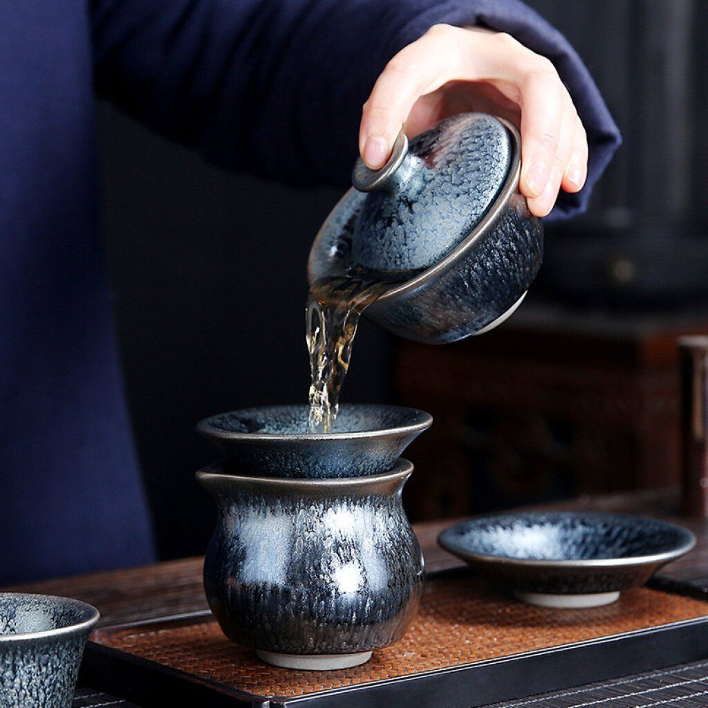 Glacier Tea Set Tea Set Tenmokus