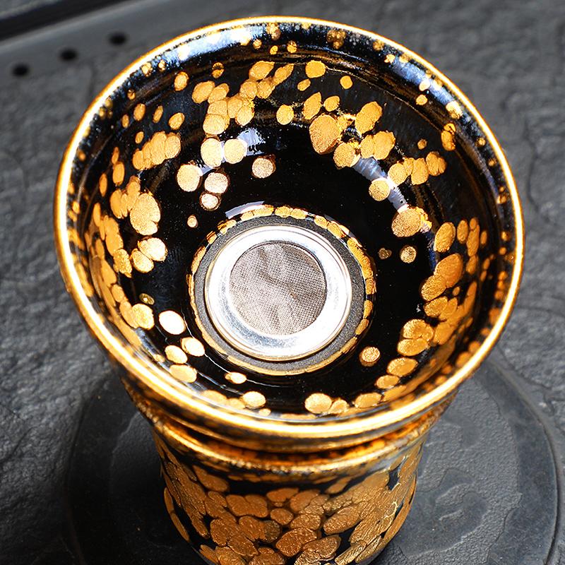 Gold Tea Set Tea Set Tenmokus
