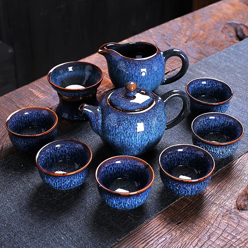 IceFire Tea Set Tea Set Tenmokus