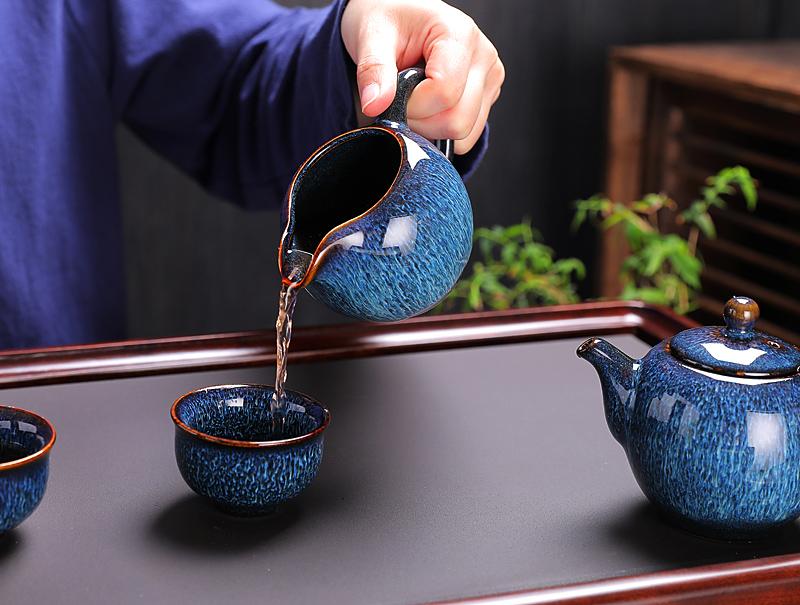 IceFire Tea Set Tea Set Tenmokus