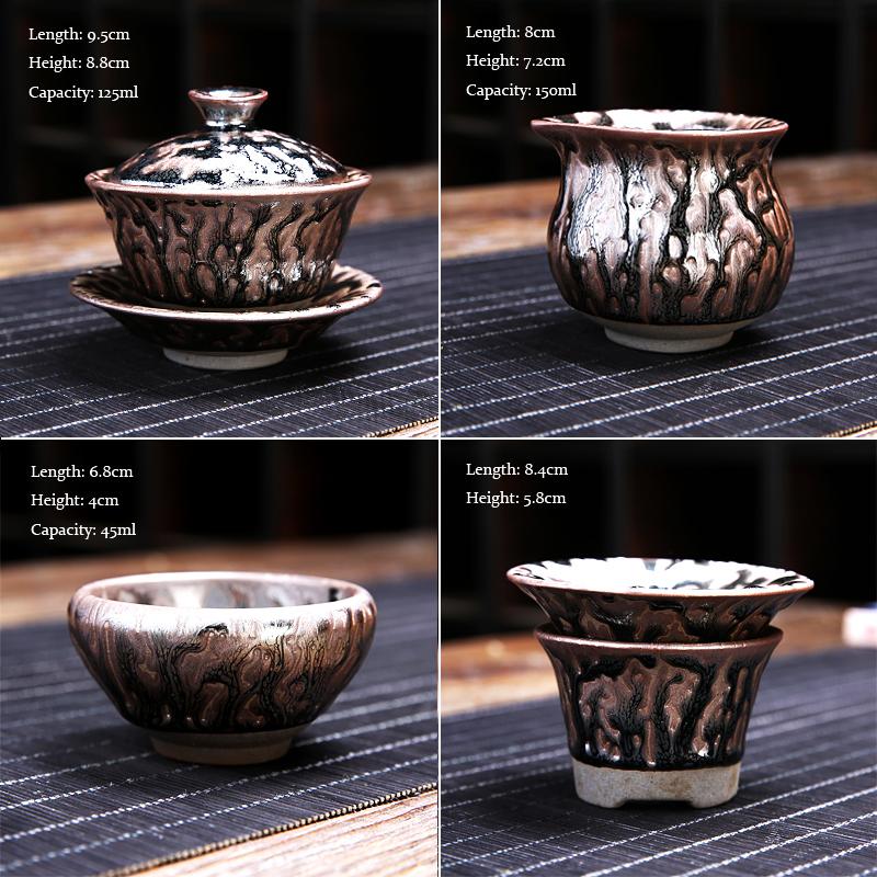 Oni Tea Set Tea Set Tenmokus