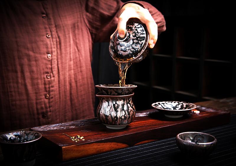 Oni Tea Set Tea Set Tenmokus