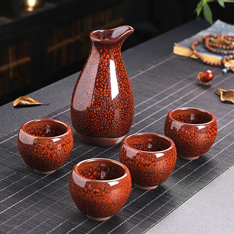 Orange Sake Set Sake Set Tenmokus