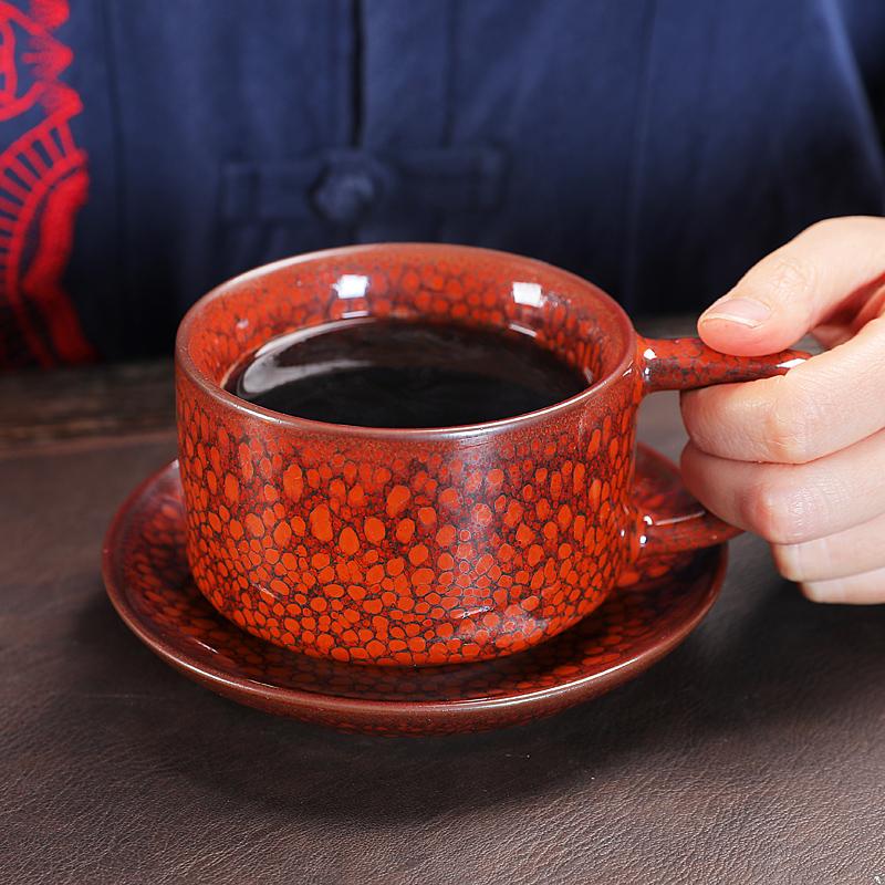 Orange Coffee Cup Coffee Cup Tenmokus