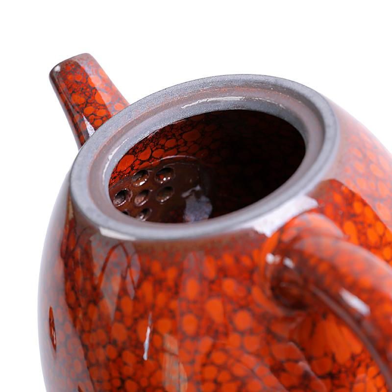 Orange Teapot Teapot Tenmokus