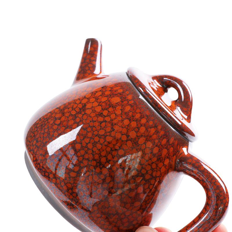 Orange Teapot Teapot Tenmokus