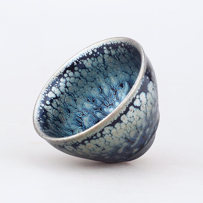 Peacock Tea Cup Tenmokus