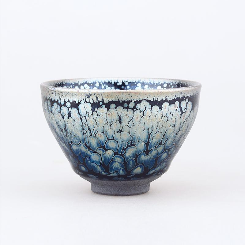 Peacock Tea Cup Tenmokus