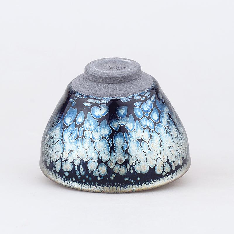 Peacock Tea Cup Tenmokus
