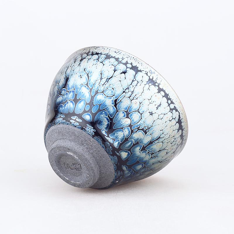 Peacock Tea Cup Tenmokus