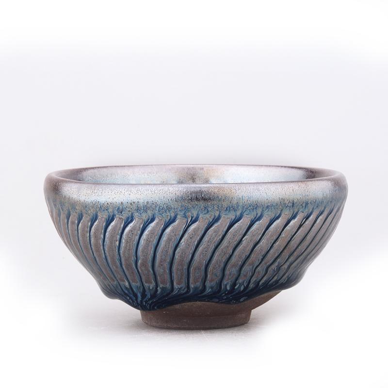 Spiral Tea Cup Tenmokus