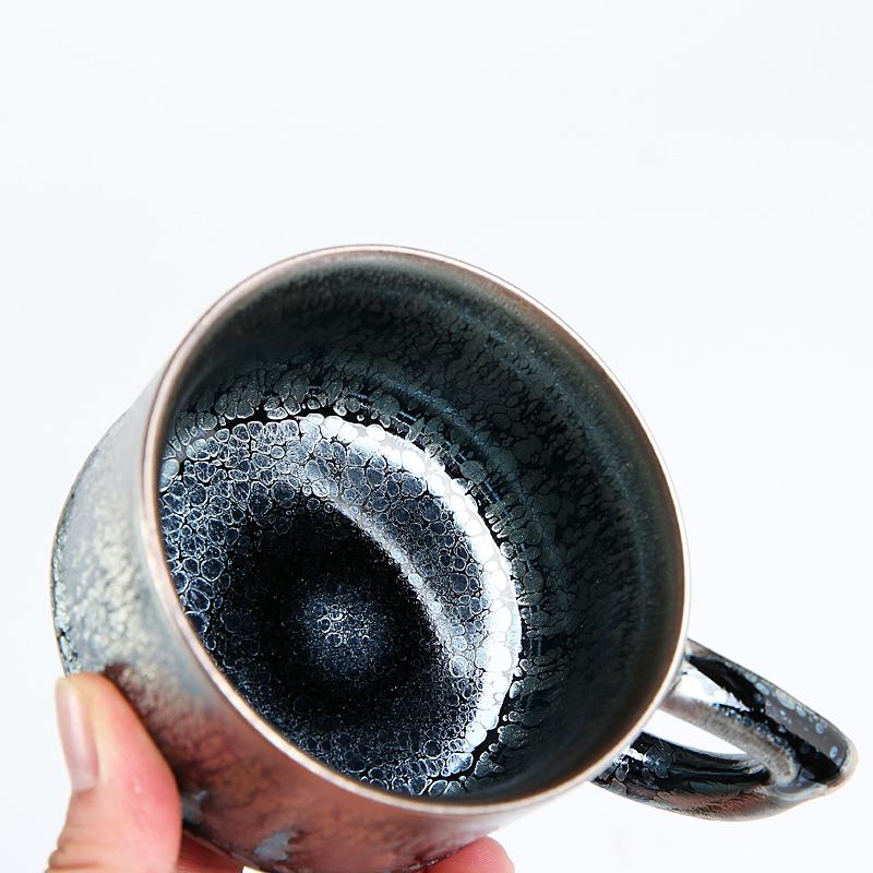 Raindrops Coffee Mug Tea Cup Tenmokus