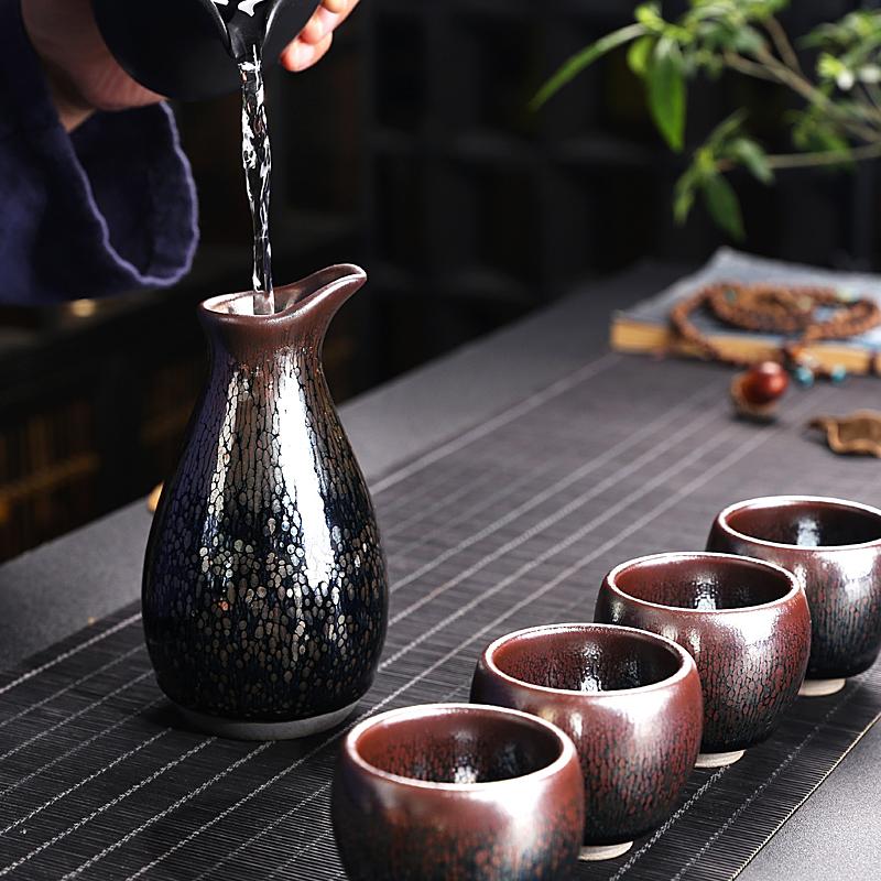 Succulent Sake Set Sake Set Tenmokus
