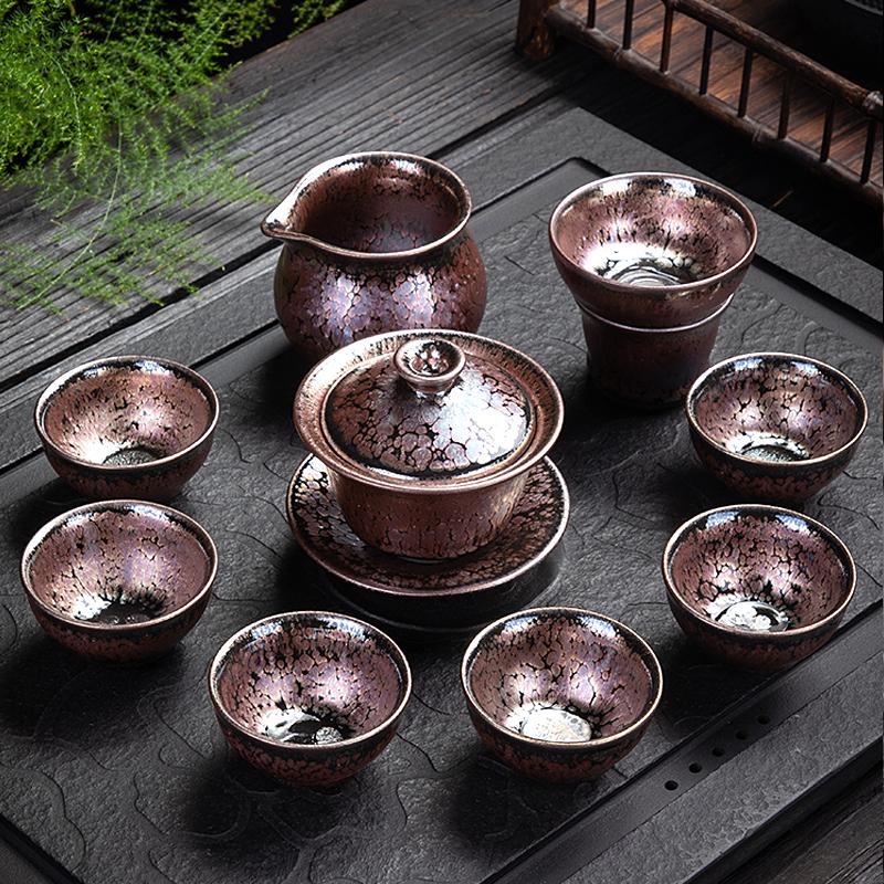 Succulent Tea Set Tea Set Tenmokus