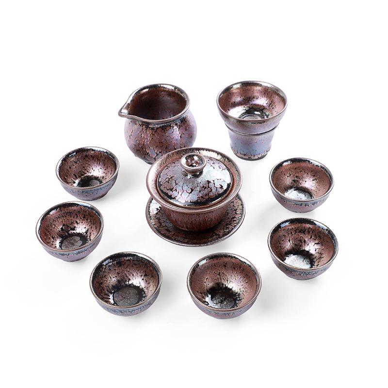 Succulent Tea Set Tea Set Tenmokus