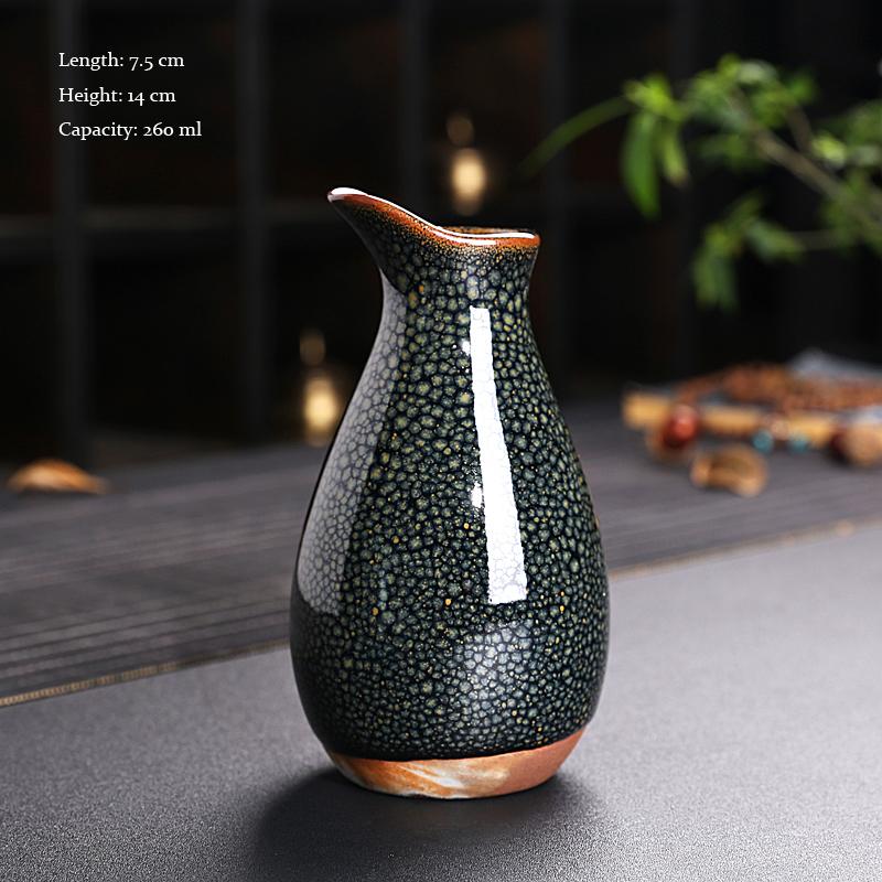Wood Sake Set Sake Set Tenmokus