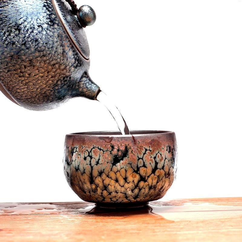 Bloom Teapot Teapot Tenmokus