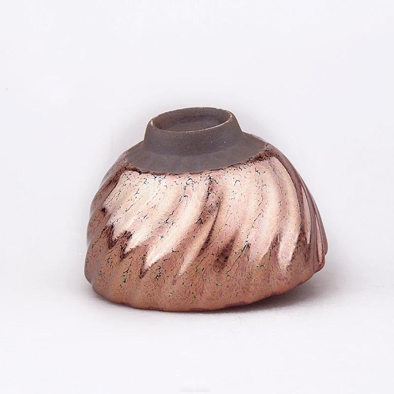 Rose Gold Tea Cup Tenmokus