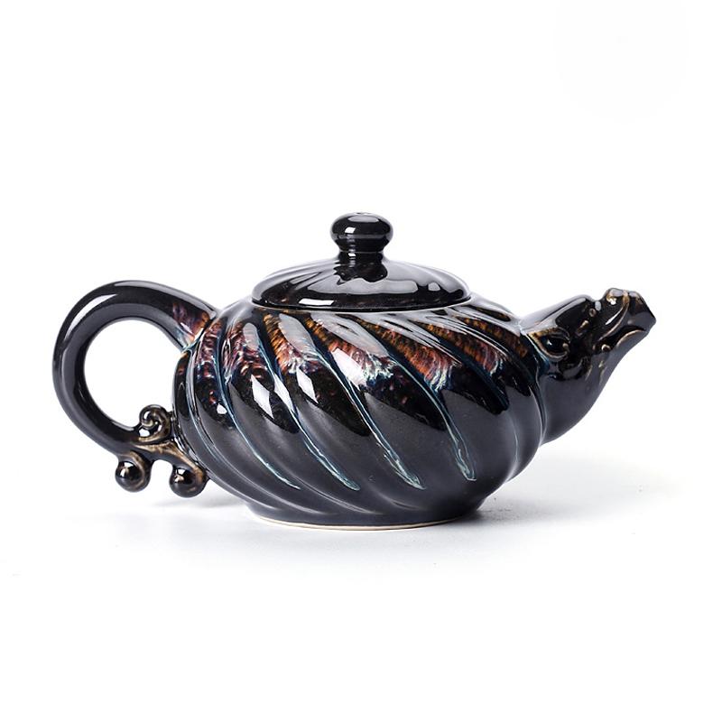 Palm Teapot Teapot Tenmokus