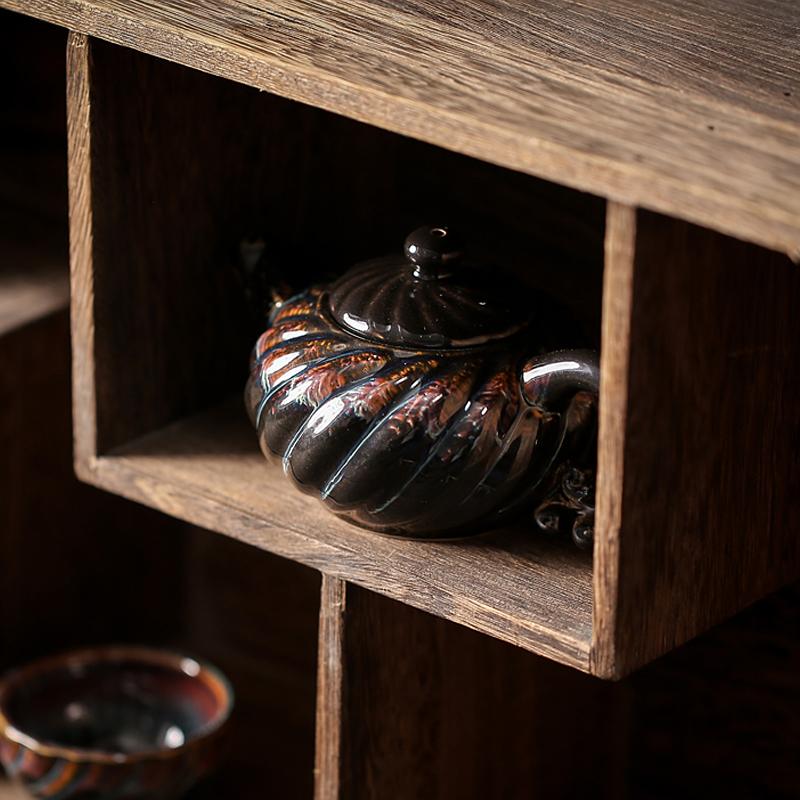 Palm Teapot Teapot Tenmokus