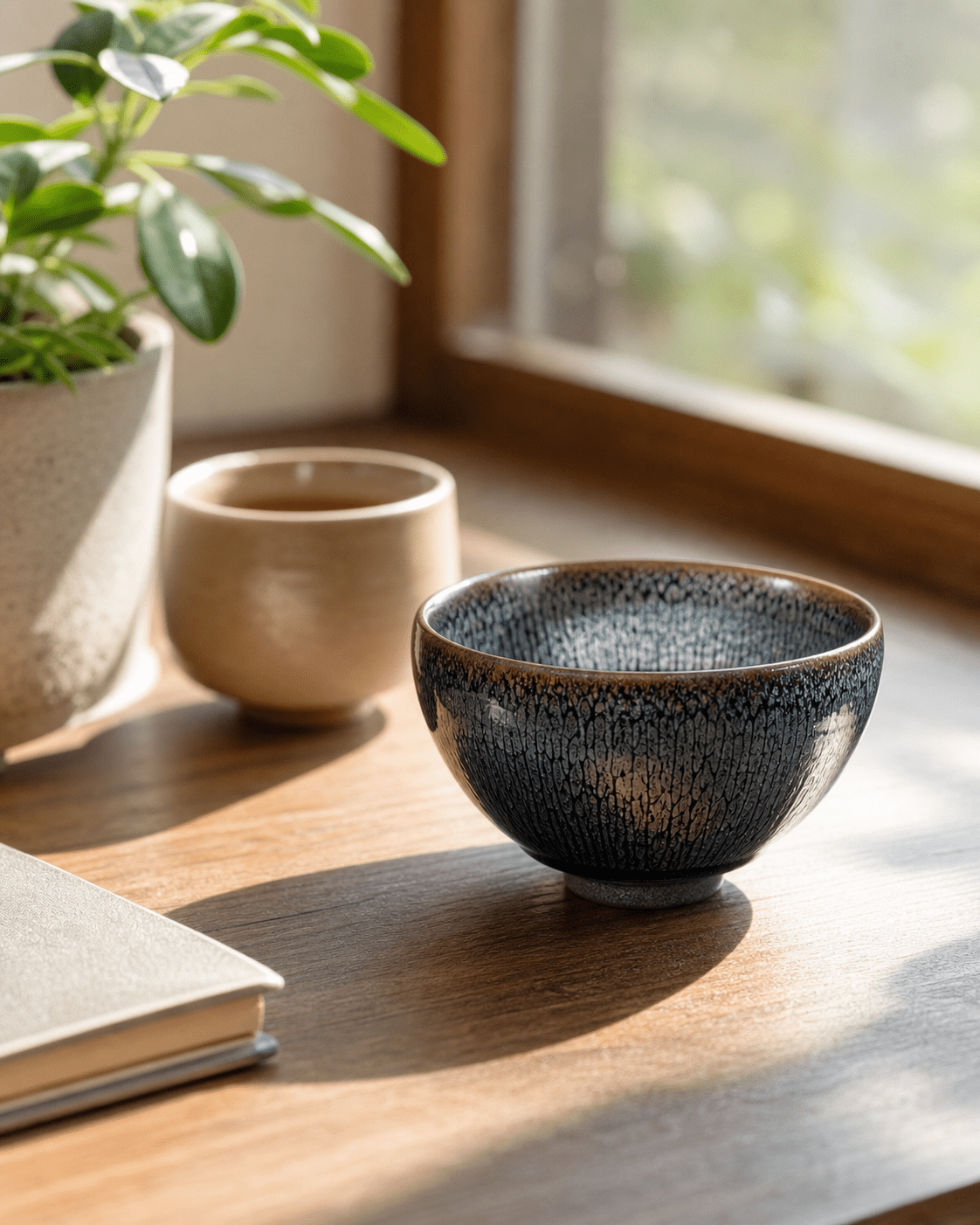 Tenmoku Tea Bowl: Japanese Luxury for Daily Mindfulness