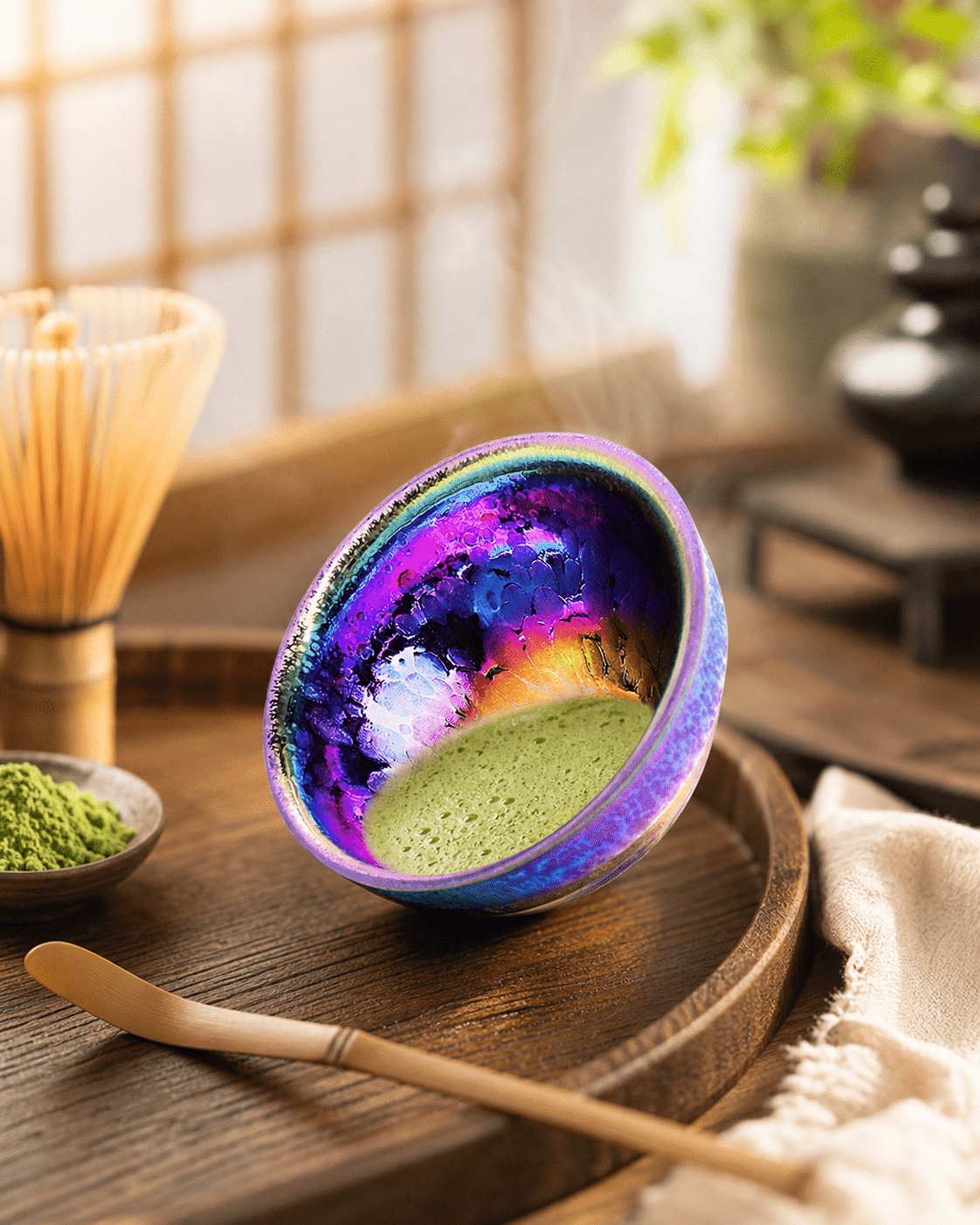 Tenmoku Tea Bowl: Bring a Calming Luxury Tea Ritual Home