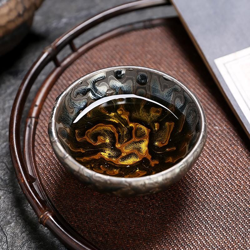 Choosing a Saucer for a Tenmoku Tea Cup